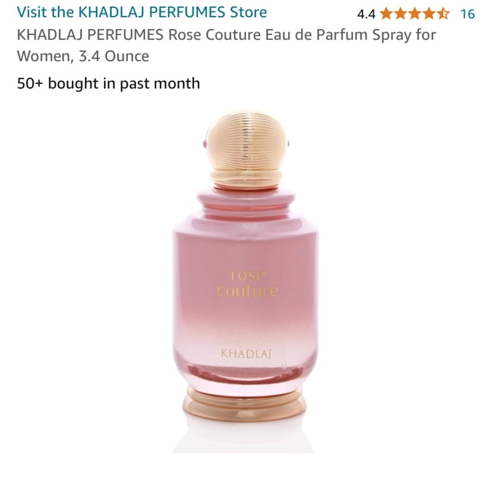 Khadlaj Rose Couture Eau De Parfum